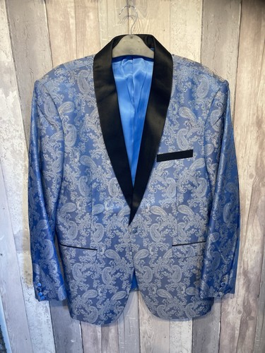 Men light blue - men's, paisley