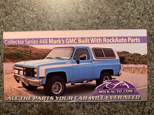 Rock auto collector series 448 - rock,