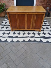 Vintage Wooden Blanket Box