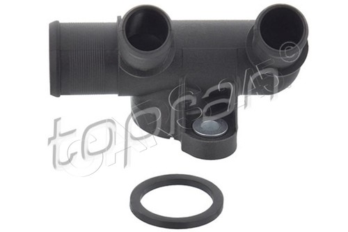 Coolant flange cylinder head - coolant,