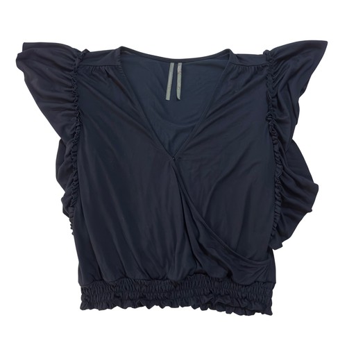 Anthropologie black ruffle - anthropologie,