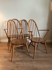 Six Ercol Quaker 365 Blonde