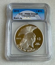 2013 Titan 1 Bit Coin 1oz