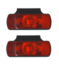 2x Rear Side Tail Marker RED