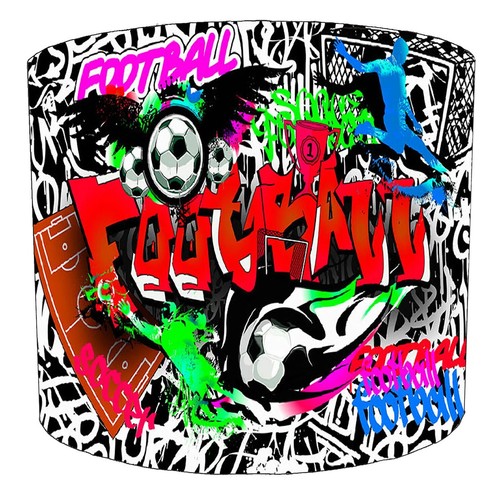 Handmade football graffiti - football,