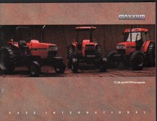 CASE International 5120, 5130 and 5140 MAXXUM Tractor Brochure Leaflet