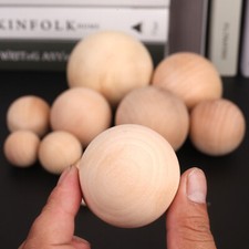 Natural Wooden Craft Balls