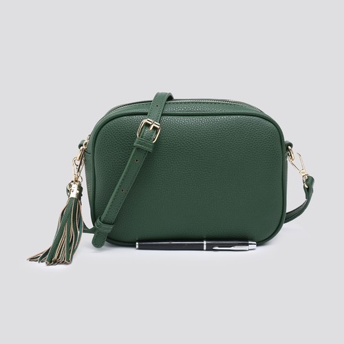 Faux leather camera bag - camera,