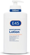 E45 Moisturising Lotion 500 ml for Dry & Sensitive Skin - 500 (Pack of 1) 