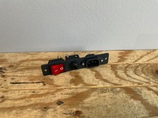 ROGER BLACK GOLD POWER SWITCH/CIRCUIT BREAKER AND POWER LEAD INPUT SOCKET