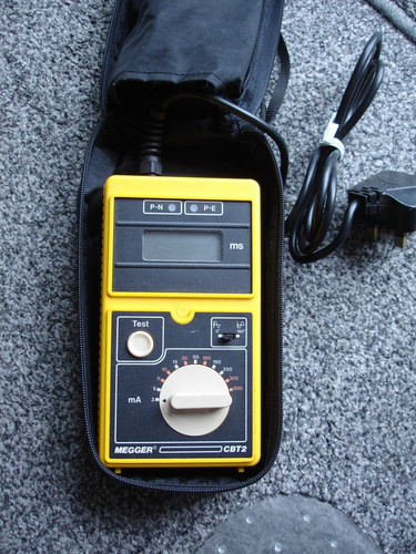 Megger cbt2 rcd - megger, circuit
