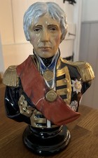 AdmiralLord Nelson Naval Bust Ltd of edition 250 by Michael Sutty Staffordshire 