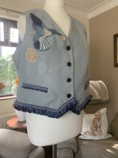 Upcycled Waistcoat Handsewn