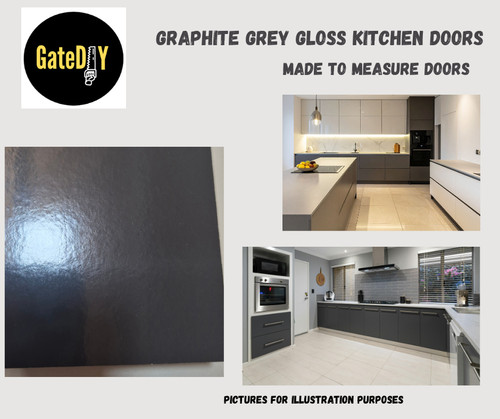 Graphite grey gloss - grey,