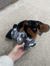 Black Brown Sausage Dog Puppy