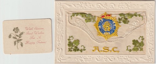 Silk postcard army - silk,