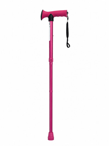Pink gel handled - handled, height