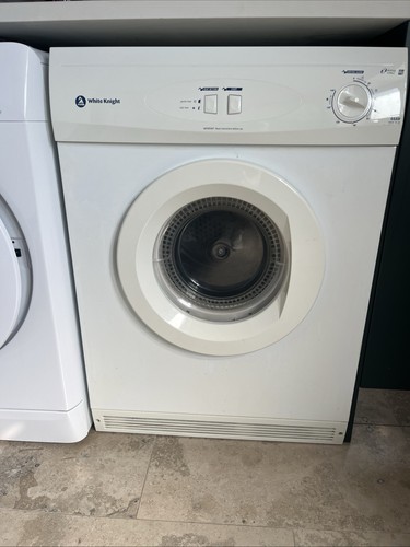 White knight 6kg tumble dryer - white,