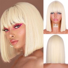 Blonde Synthetic Hair Heat