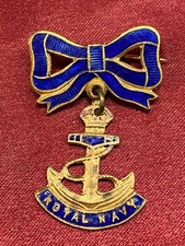 WW1/2 RN Royal Navy Enamel