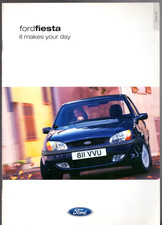 Ford Fiesta 2001-2002 UK Market Sales Brochure Zetec S Ghia LX Flight Encore
