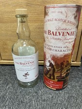 The Balvenie - Cash and Character - 19 years old EMPTY BOTTLE with box