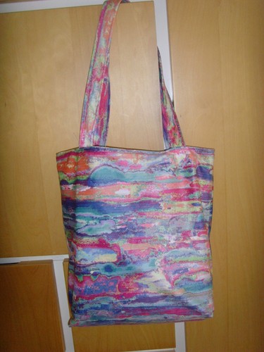 Tote bag art inspired lined - bag,