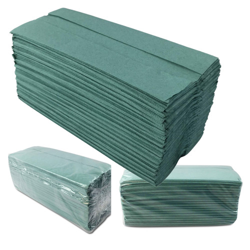 Paper hand towels white - white, &