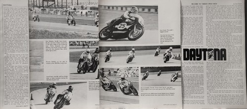 1972 daytona motorcycle - daytona,