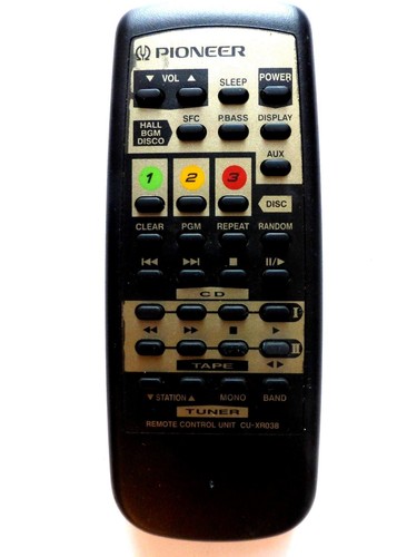 Pioneer hifi remote - 3,