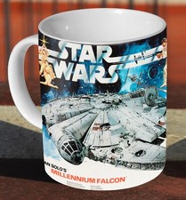 Airfix Star Wars Millennium Falcon Box Art - Ceramic Tea / Coffee - Mug Cup