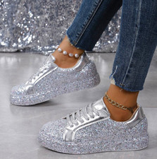 BLING TRAINERS SEQUIN PUMPS