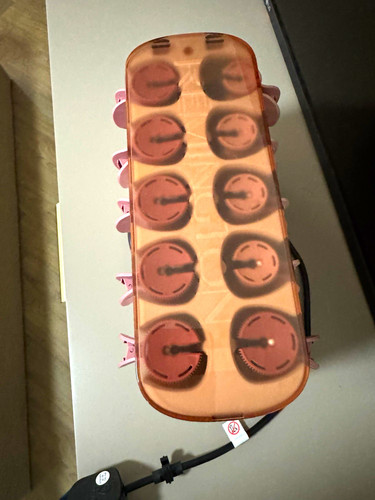 Electric hot rollers set - electric, with