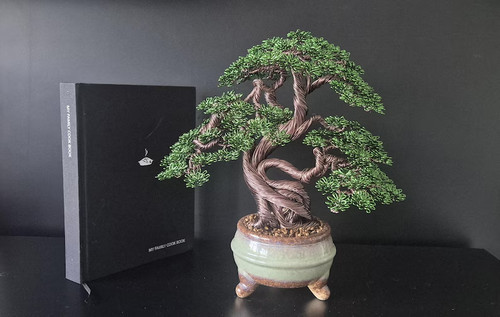 Handmade wire bonsai tree - wire,
