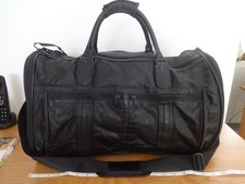 VINTAGE LEATHER LARGE HOLDALL/GYM/WEEKEND BAG VGC