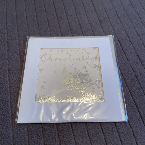 Christening day card - christening,