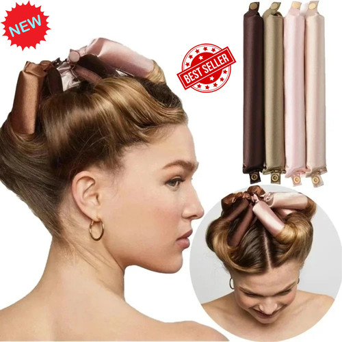Heatless hair curlers satin - curlers,