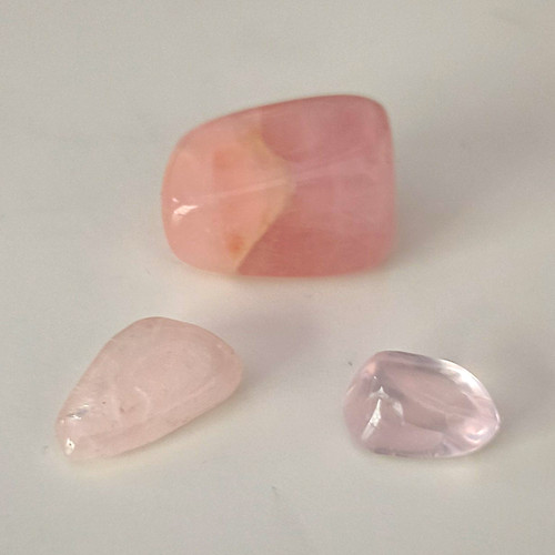 Natural pink clear quartz - natural,