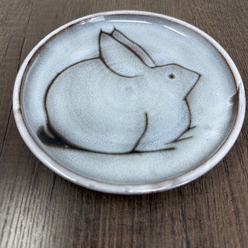 Stoneware pottery rabbit - pottery, bunny