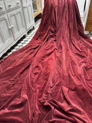 Vintage cotton velvet - cotton,