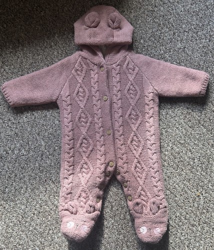 Pink all one suit - pink, 0-3