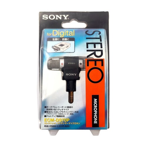 Sony ecm ds70p - sony, electret