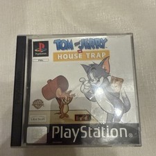Tom and Jerry In-House Trap for Sony PlayStation PS1 Complete with Manual 