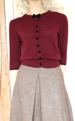 Collectif vintage burgundy
