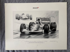 SIGNED Extremely Rare Ayrton