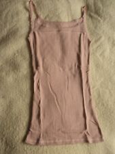 Ladies thermal, beige camisole  size 10 only - M&S  name cut out