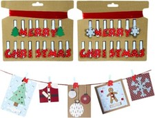 1x Christmas Card Holder