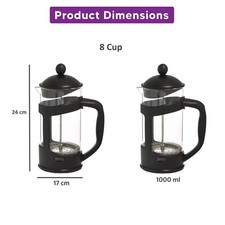 Serving cafetiere coffee - cafetiere,