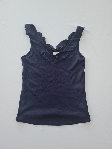 Ladies ruffle vest sleep - sleep, top