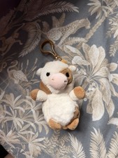 Cow Hugmee Squishmallow Clip